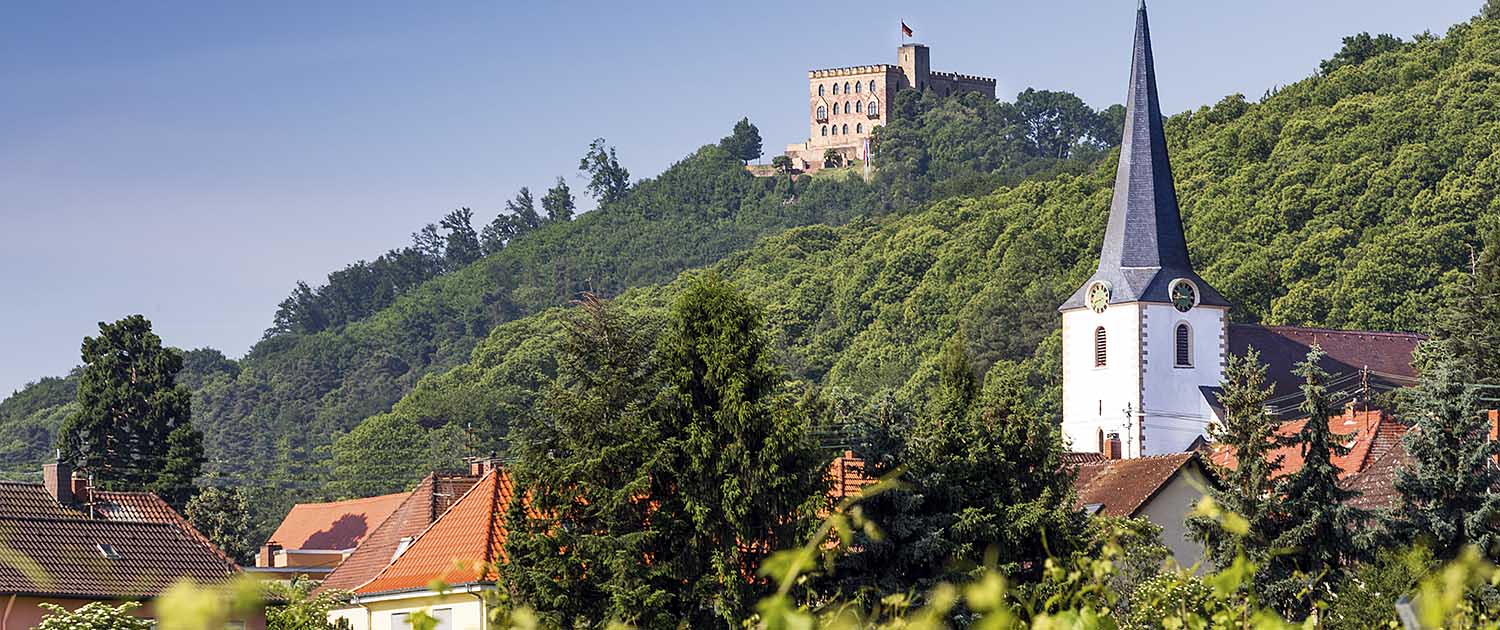 Hambach mit dem Schloss (Foto: Peter Hofmeister)
