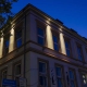 Fassadenbeleuchtung Altes Schulhaus (Foto: Dominic Menzler)